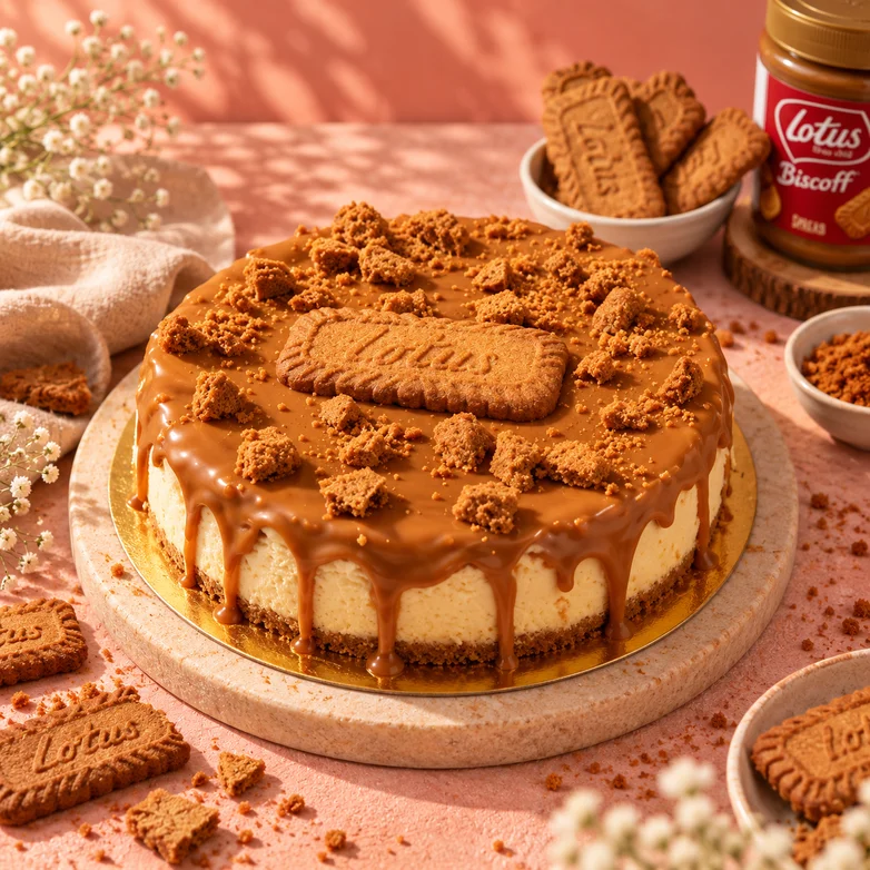 Lotus Biscoff Cheesecake